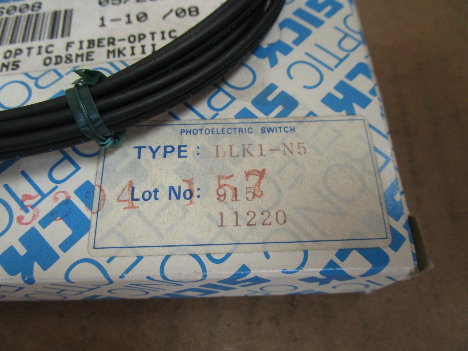 Sick Optic Fiber Optic Unit LLK1-N5 LLK1N5 New