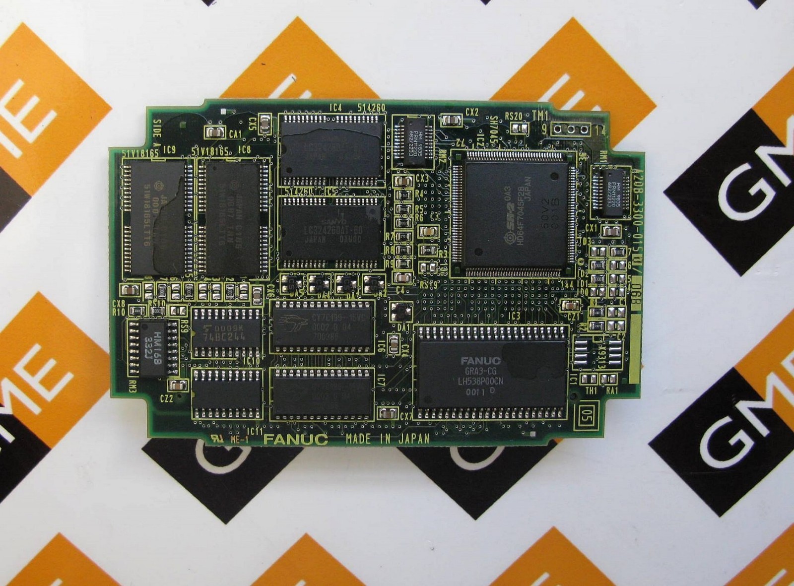 Used A20B-3300-0150 Fanuc display control card for Fanuc 18i-MA & 16i-MA