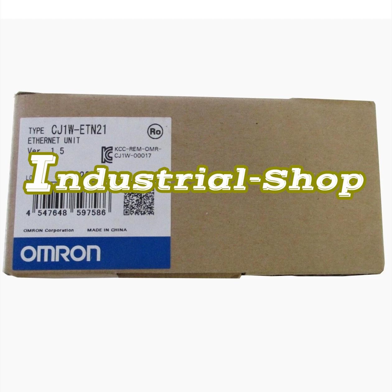 CJ1W-ETN21 NEW OMRON CJ1WETN21 PLC Processor Module