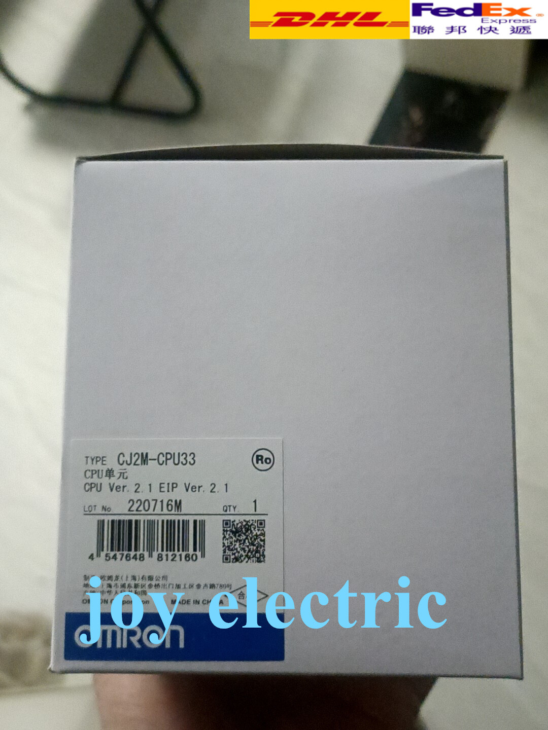 1pcs Omron Brand New CJ2M-CPU33 CJ2MCPU33 PLC New IN BOX Expedited Shipping /