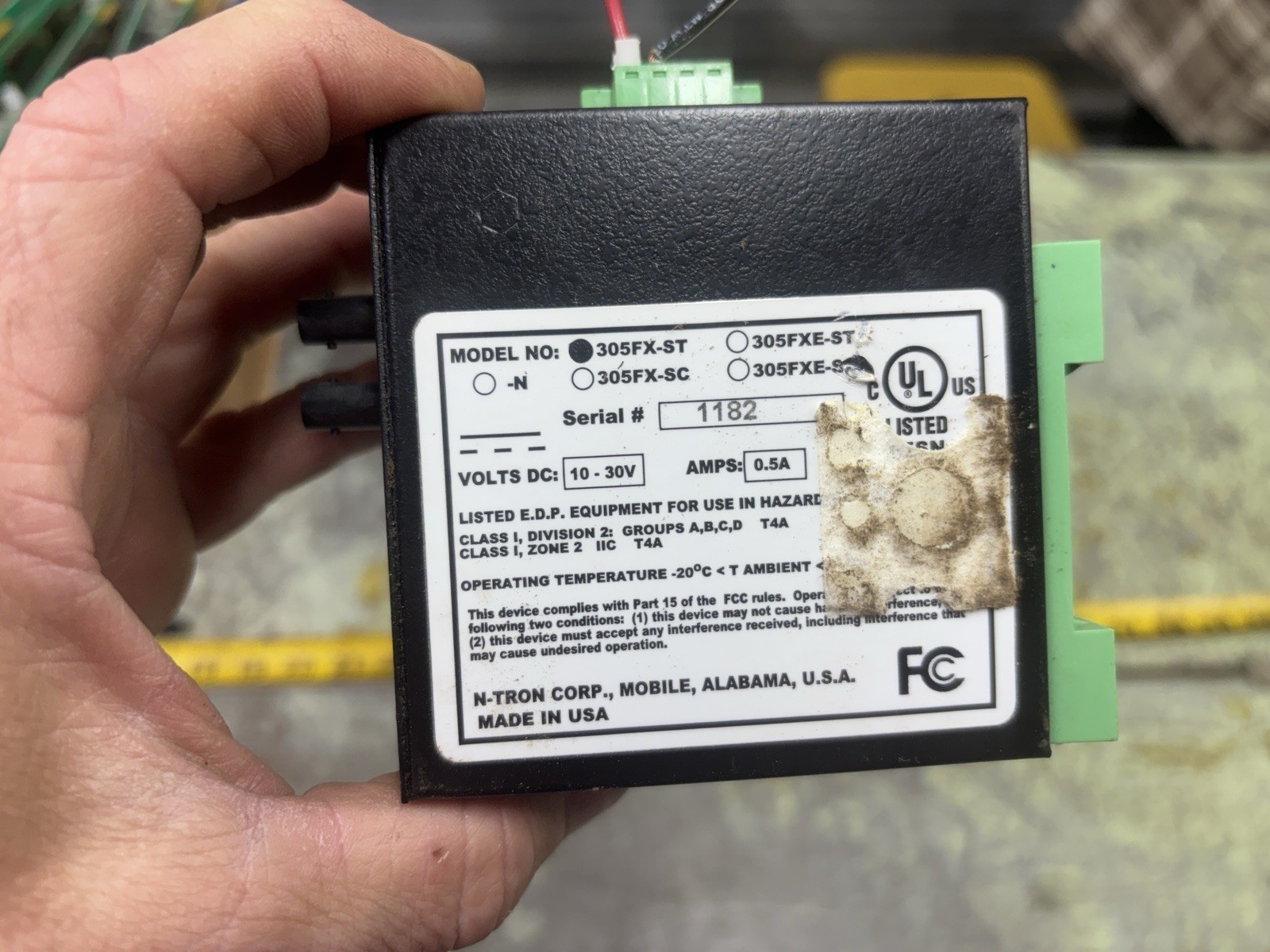 N-TRON Ethernet Switch 10-30V 305FX-ST