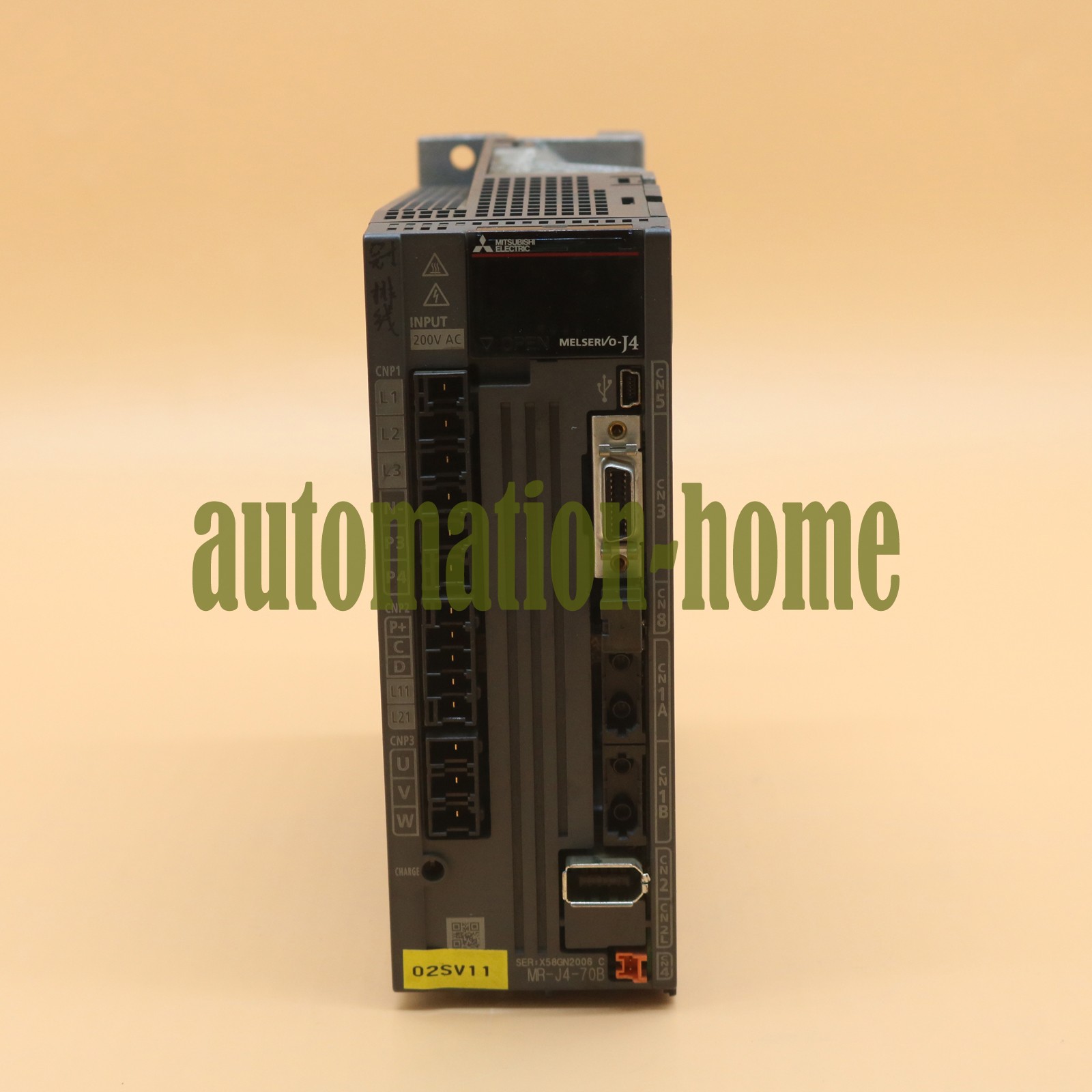 1Pc Used Mitsubishi MR-J4-70B MRJ470B Servo Driver Tested It in OK#XR