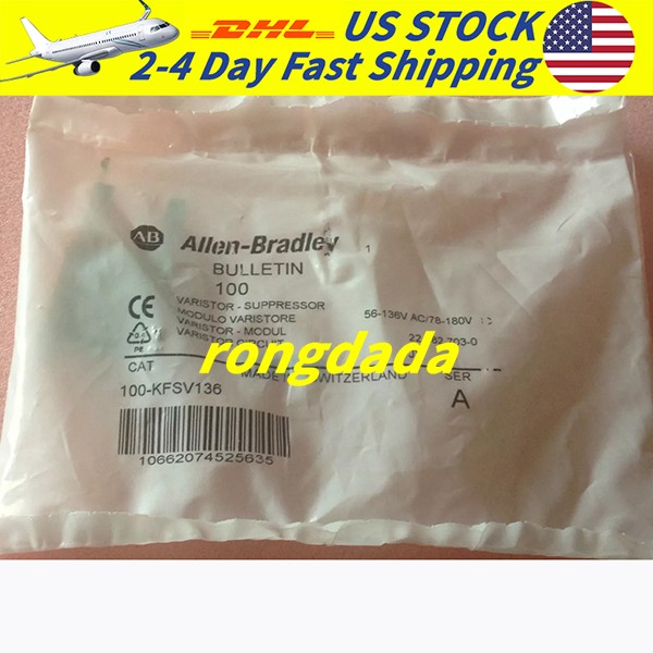 Brand New Allen-Bradley 100-KFSV136 Varistor Suppressor Free Shipping