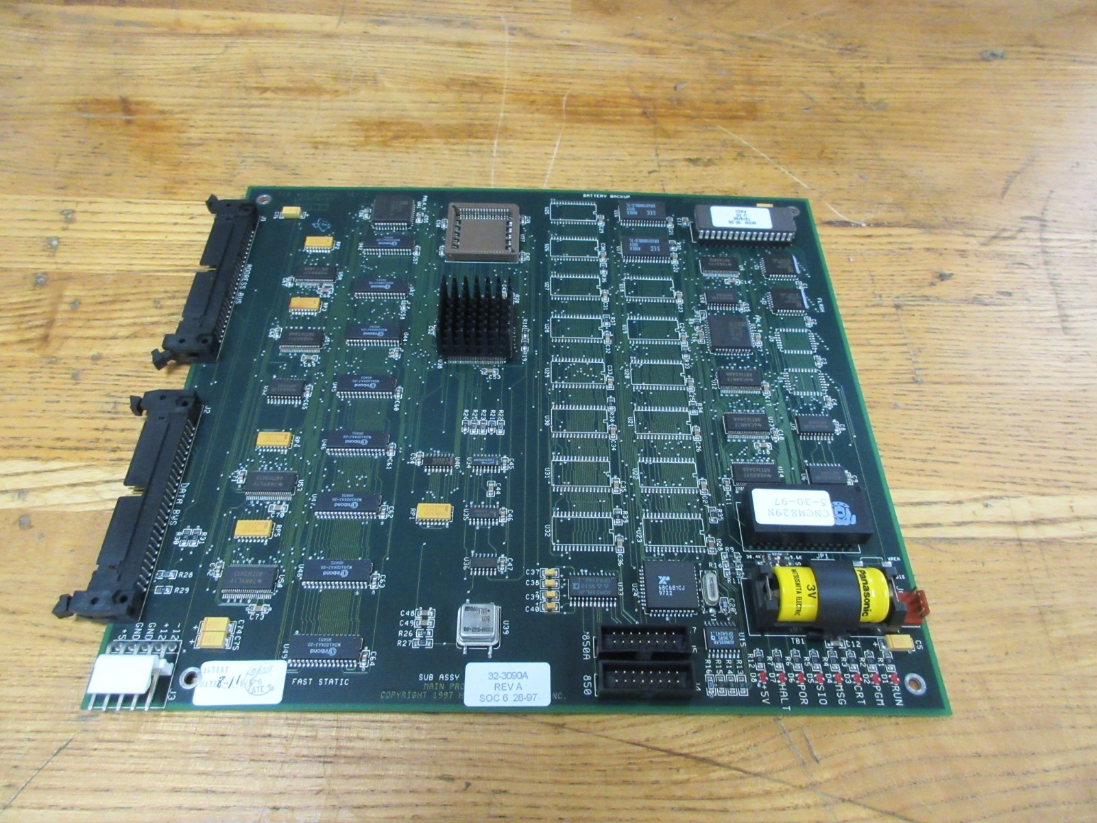 Haas 32-3090A Main Proc 256K 1MB Flash 1MB Fast with Backup Memory Battery