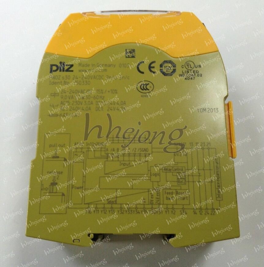 1PC New Pilz PN0Z s30 24-240VACDC 2n/o 2n/c 750330 safety relay