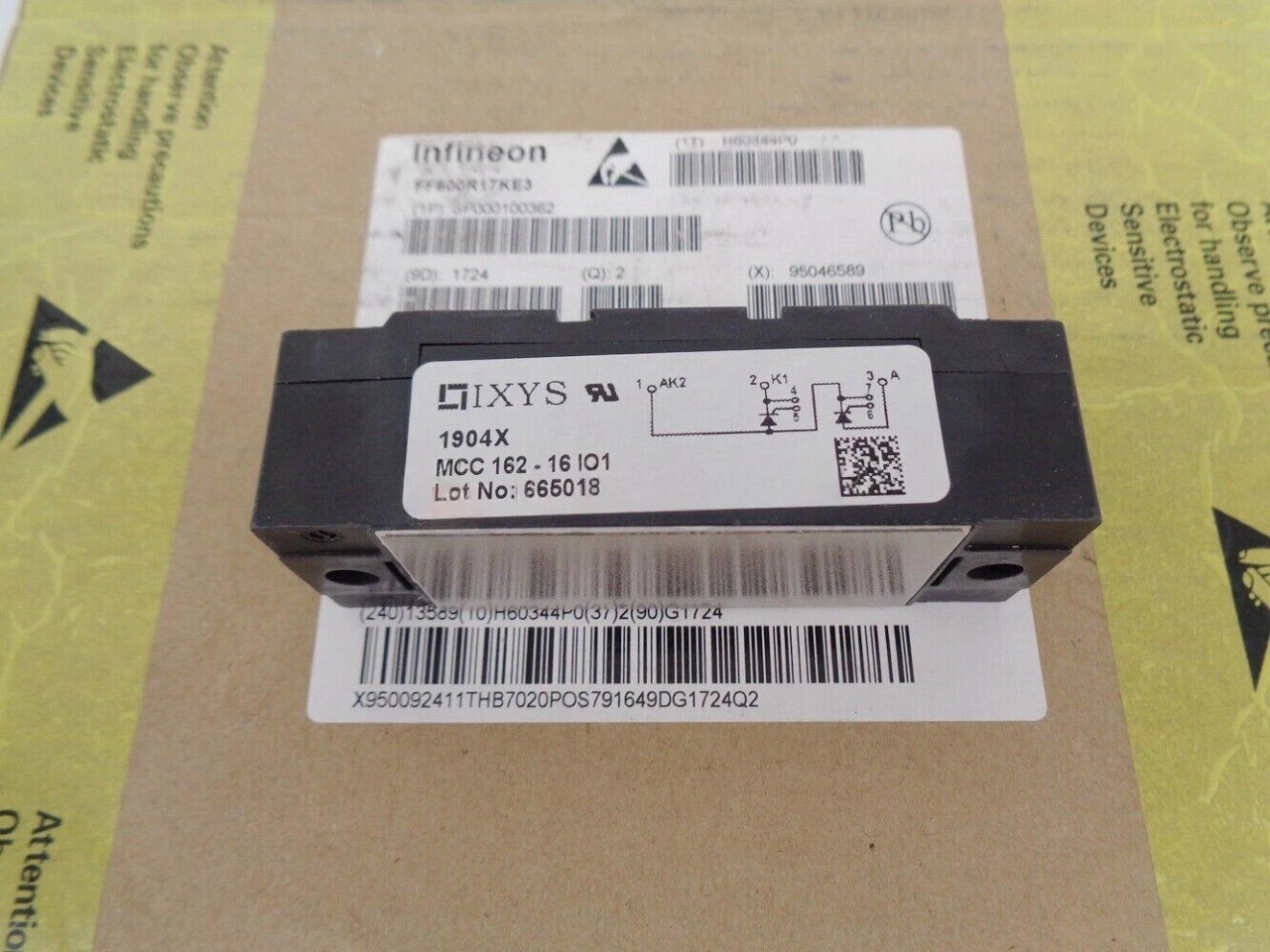 FOR IXYS MCC162-16IO1 Module Power Supply MCC162-16IO1