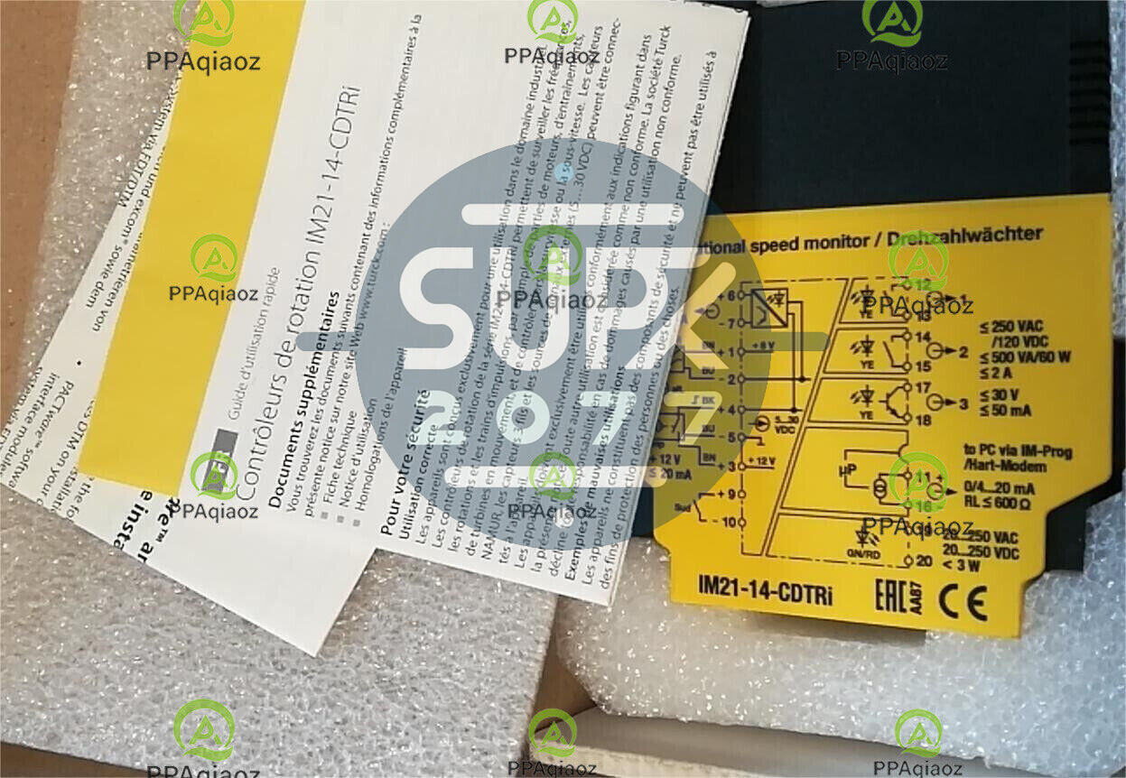 1PCS New TURCK IM21-14-CDTRi 7505650 ROTATIONAL SPEED MONITOR