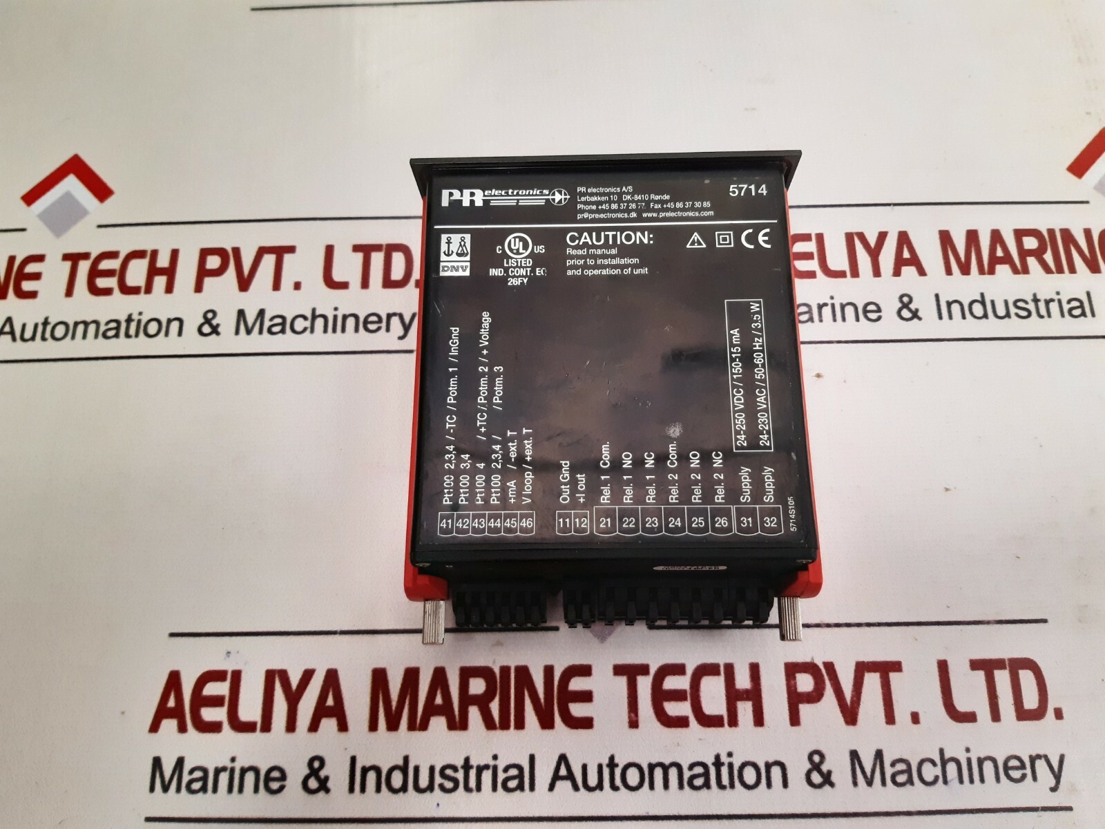 PR Electronics 5714 Programmable Controller 5714DSBS
