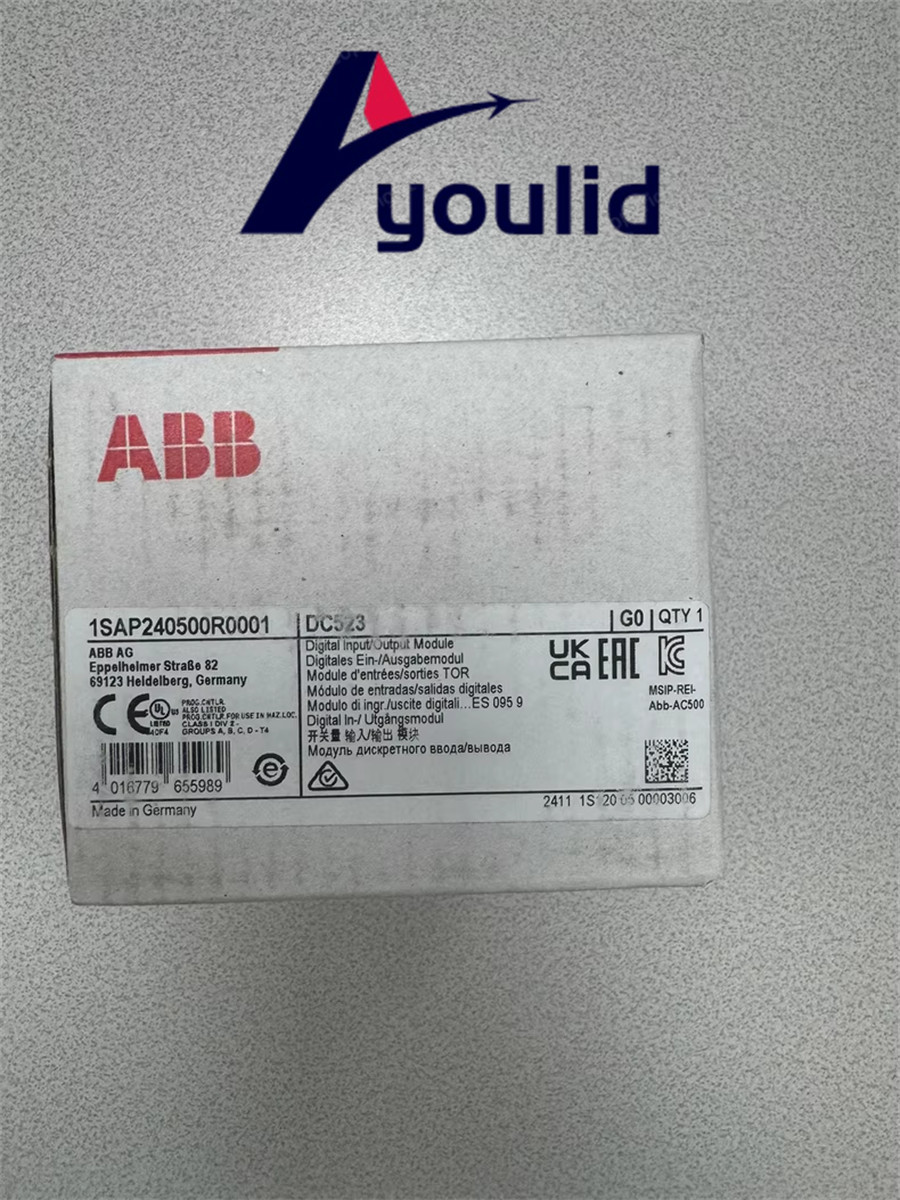 ONE ABB DC523 1SAP240500R0001 switch input/output module New US Free tax