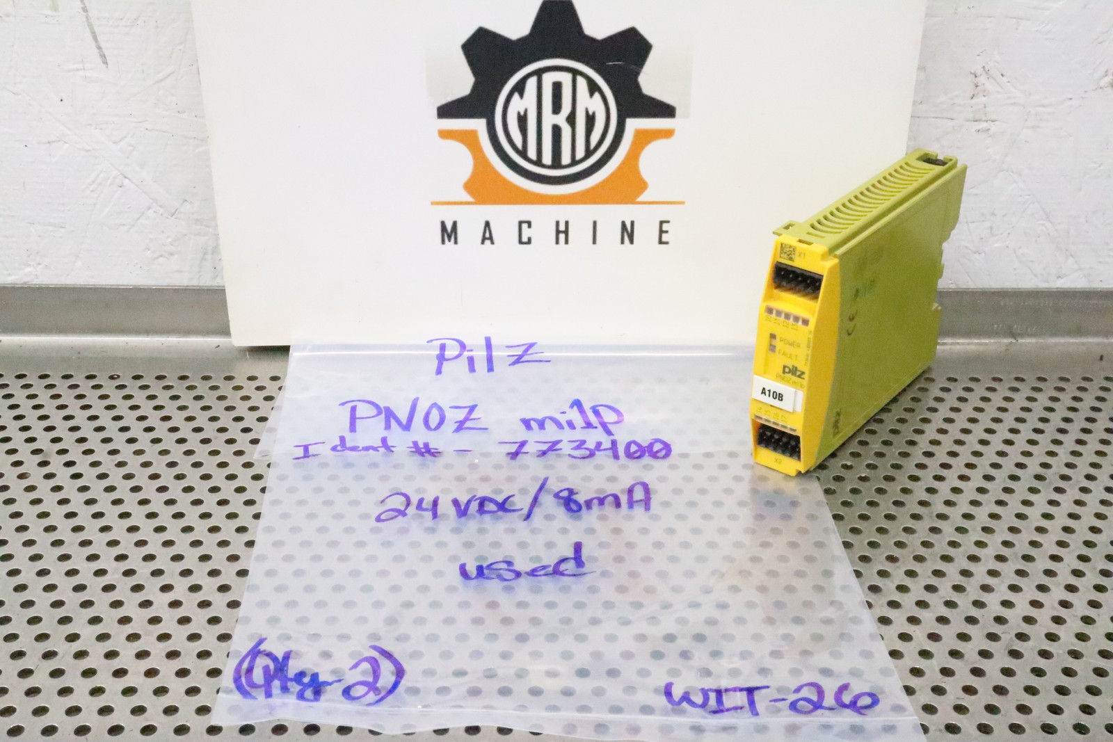 PILZ 773400 PNOZ mi1p 24VDC/8mA Expansion Module Used With Warranty
