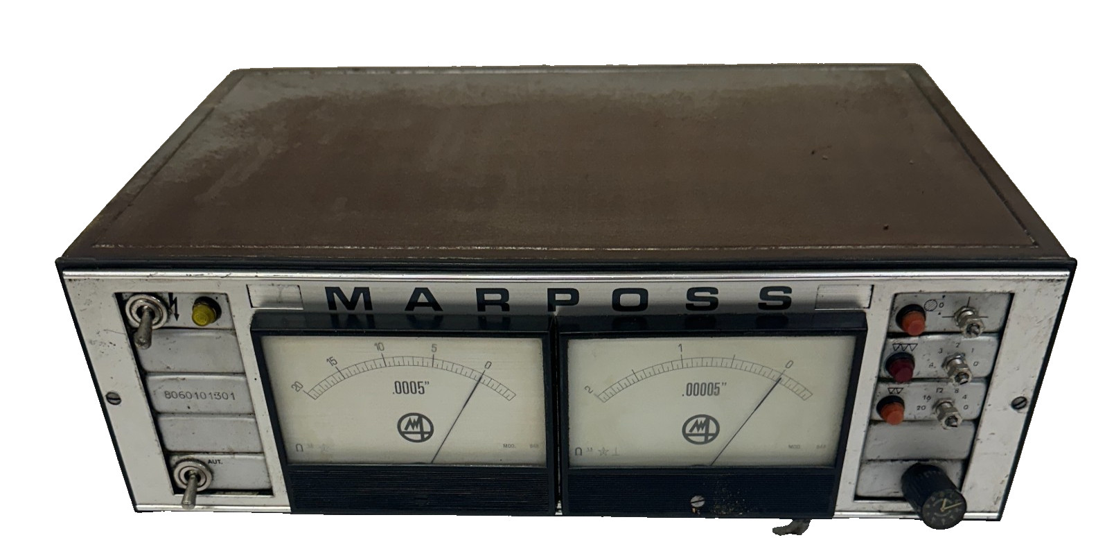 MARPOSS MONITOR DISPLAY GAUGE UNIT S/N: 8060101301 15″X9-3/4″X5-1/4″