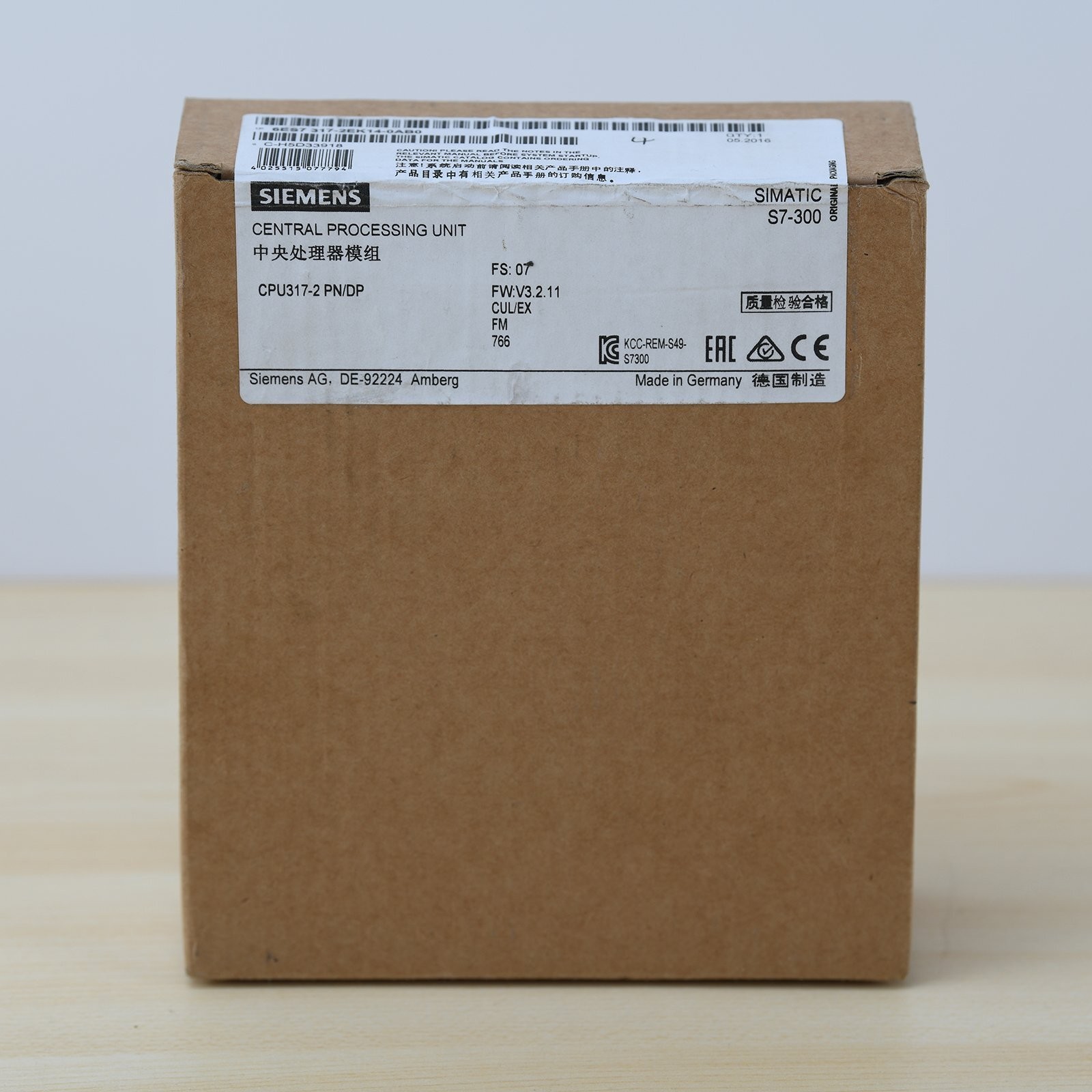 1PC Siemens 6ES7317-2EK14-0AB0 6ES7 317-2EK14-0AB0 New In Box Expedited Shipping