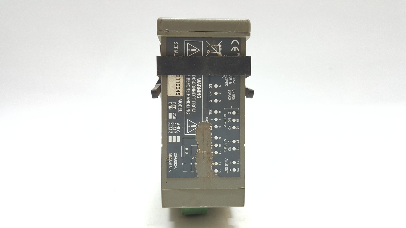 DATA TRACK PROCESS INSTRUMENTS TRACKER 200 90-265V 50/60Hz 12-32VDC 7VA