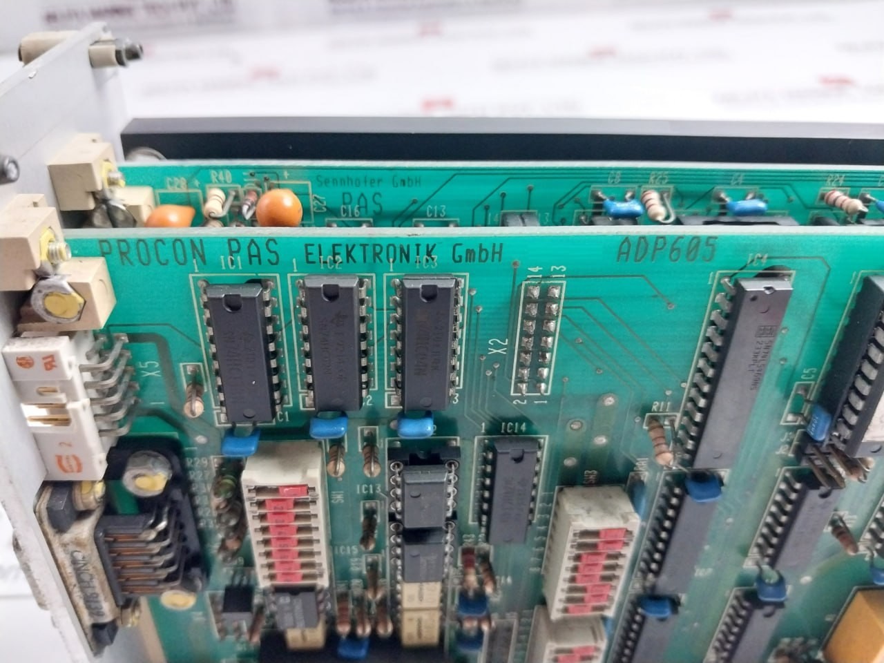 PROCON PAS ADP605 PLC Control Module MP600-1 DD-COM 0244