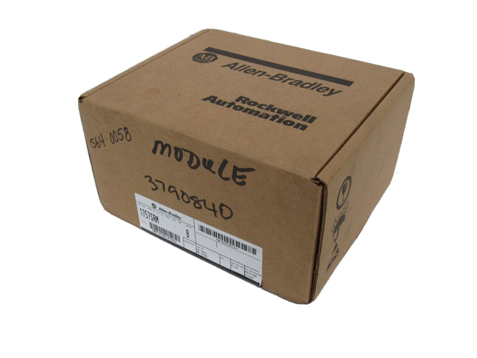 ALLEN BRADLEY 1757-SRM SYSTEM REDUNDANCY MODULE SER. B 1757SRM NEW, SURPLUS
