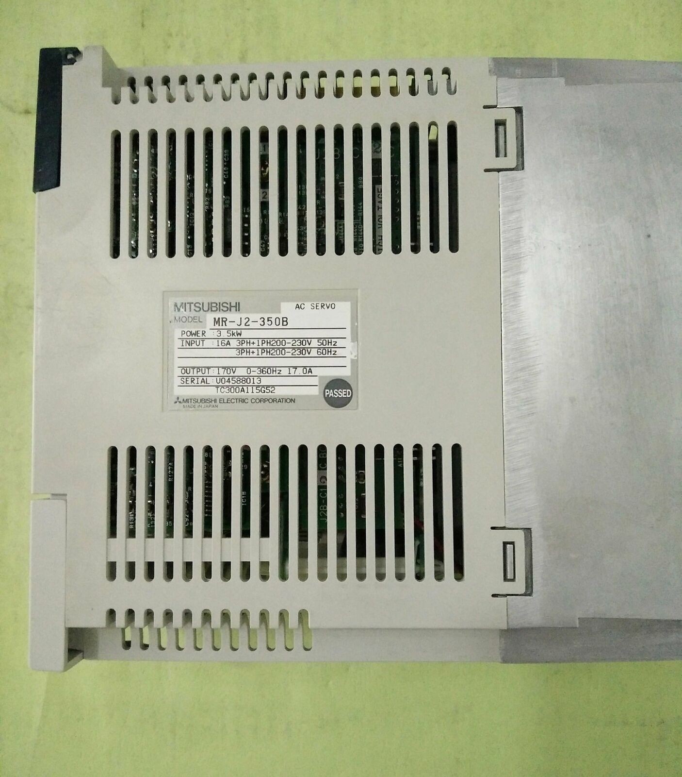 1PC USED MITSUBISHI MR-J2-350B servo drive tested in good condition