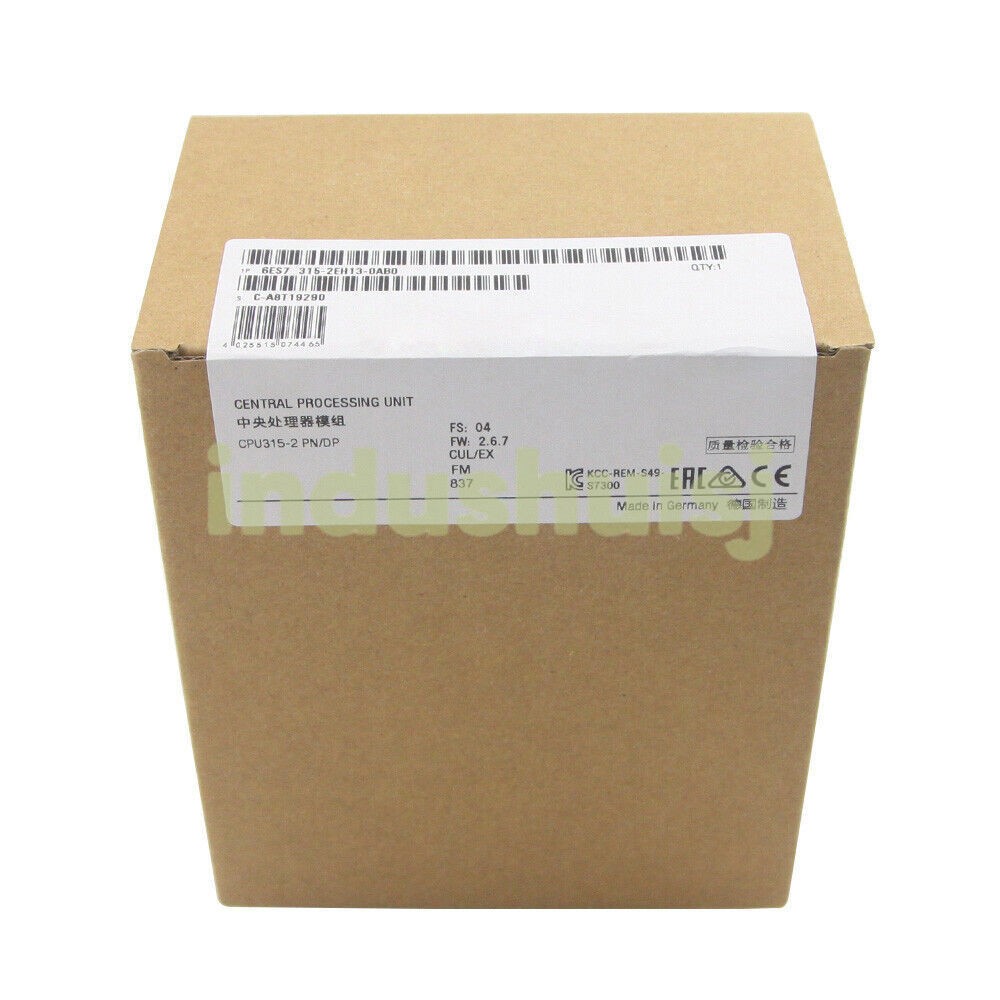 6ES7 315-2EH13-0AB0 SIEMENS S7-300 CPU 315-2PN/DP 6ES7315-2EH13-0AB0 2EH13-OABO