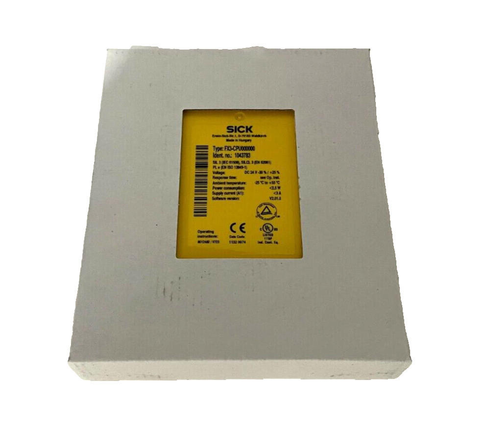 FACTORY SEALED Sick FX3-CPU000000 Safety Main Module