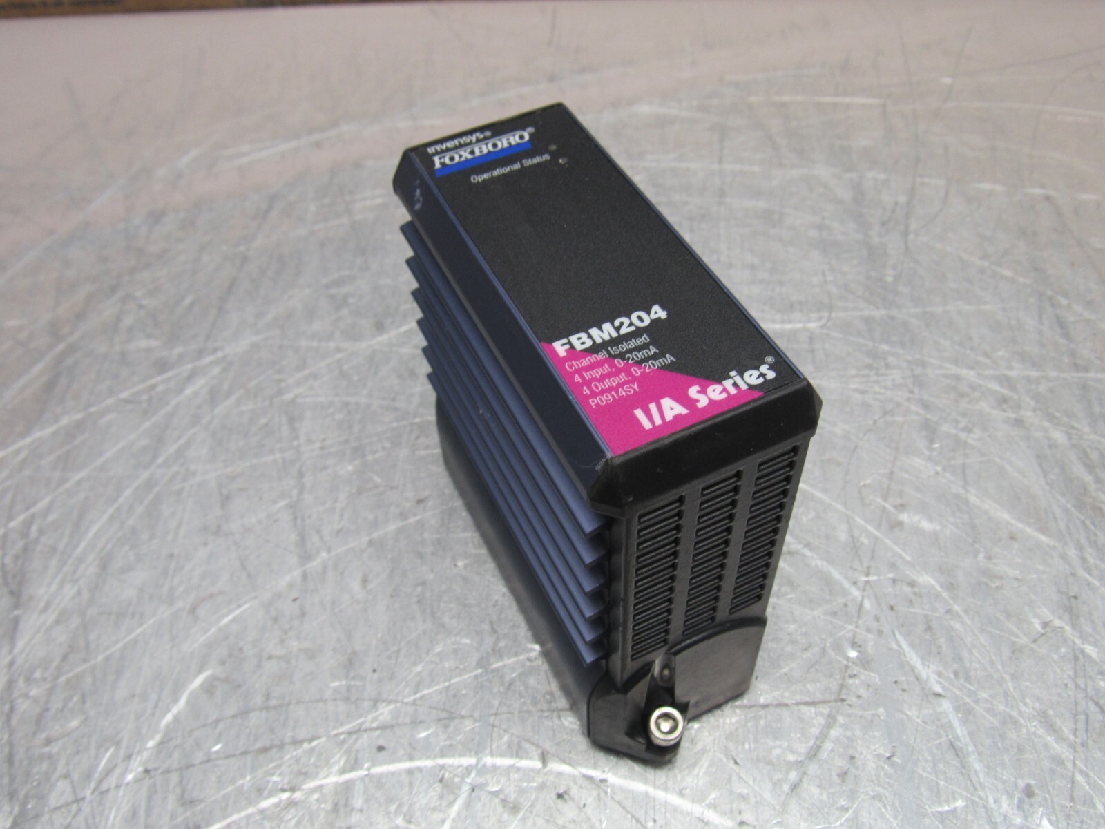 INVENSYS FOXBORO FBM204 P0914SY CHANNEL ISOLATED I/O MODULE XLNT USED TAKEOUT