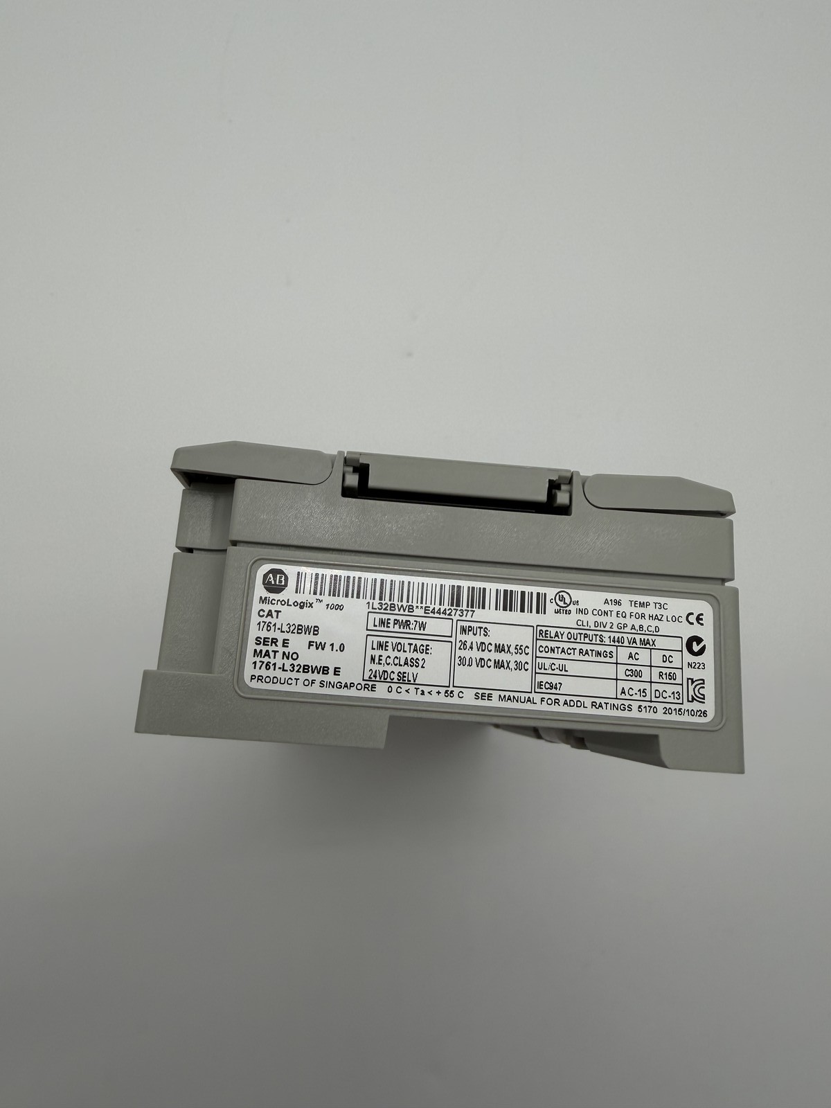 Allen-Bradley 1761-L32BWB MicroLogix Controller