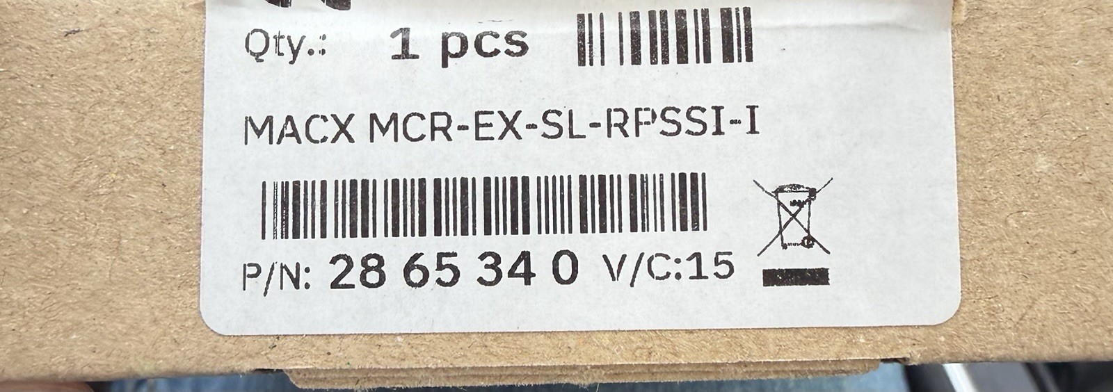 NEW PHOENIX CONTACT MACX MCR-EX-SL-RPSSI-I ISOLATING AMPLIFIER MACXMCREXSLRPSSII