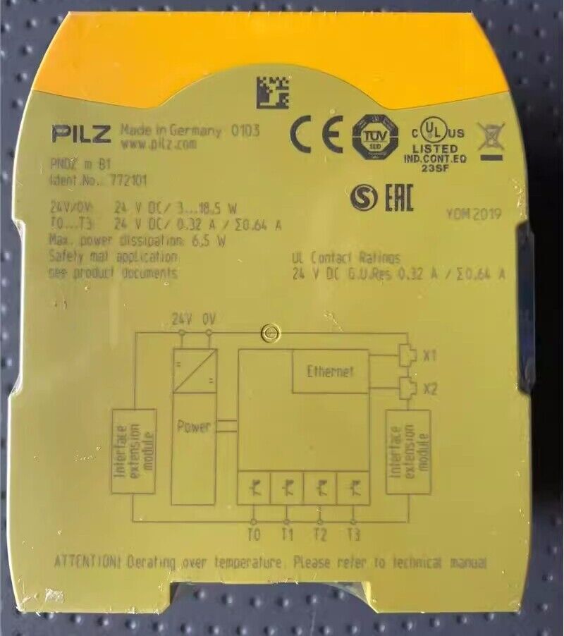 772101 1PCS NEW PILZE PNOZ m B1 Safety Relay 772101