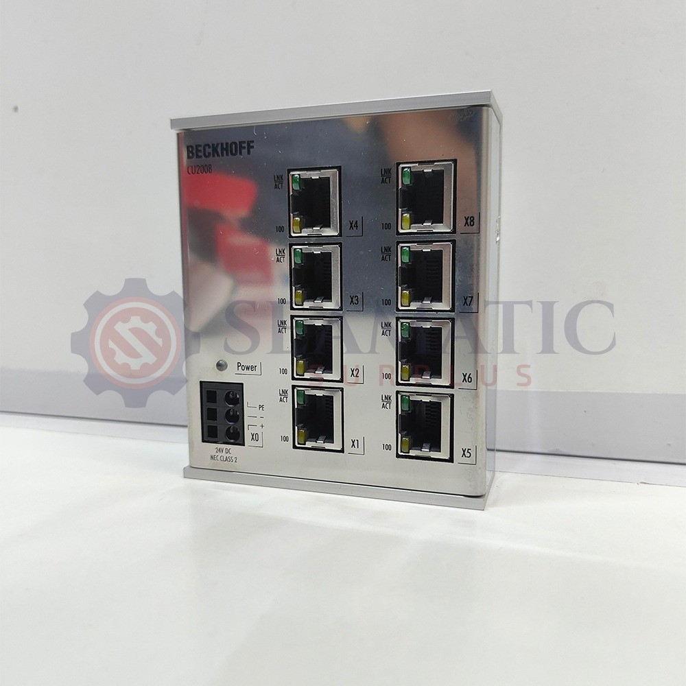 New BECKHOFF CU2008 | Infrastructure, 8-port switch, Ethernet , V#842A