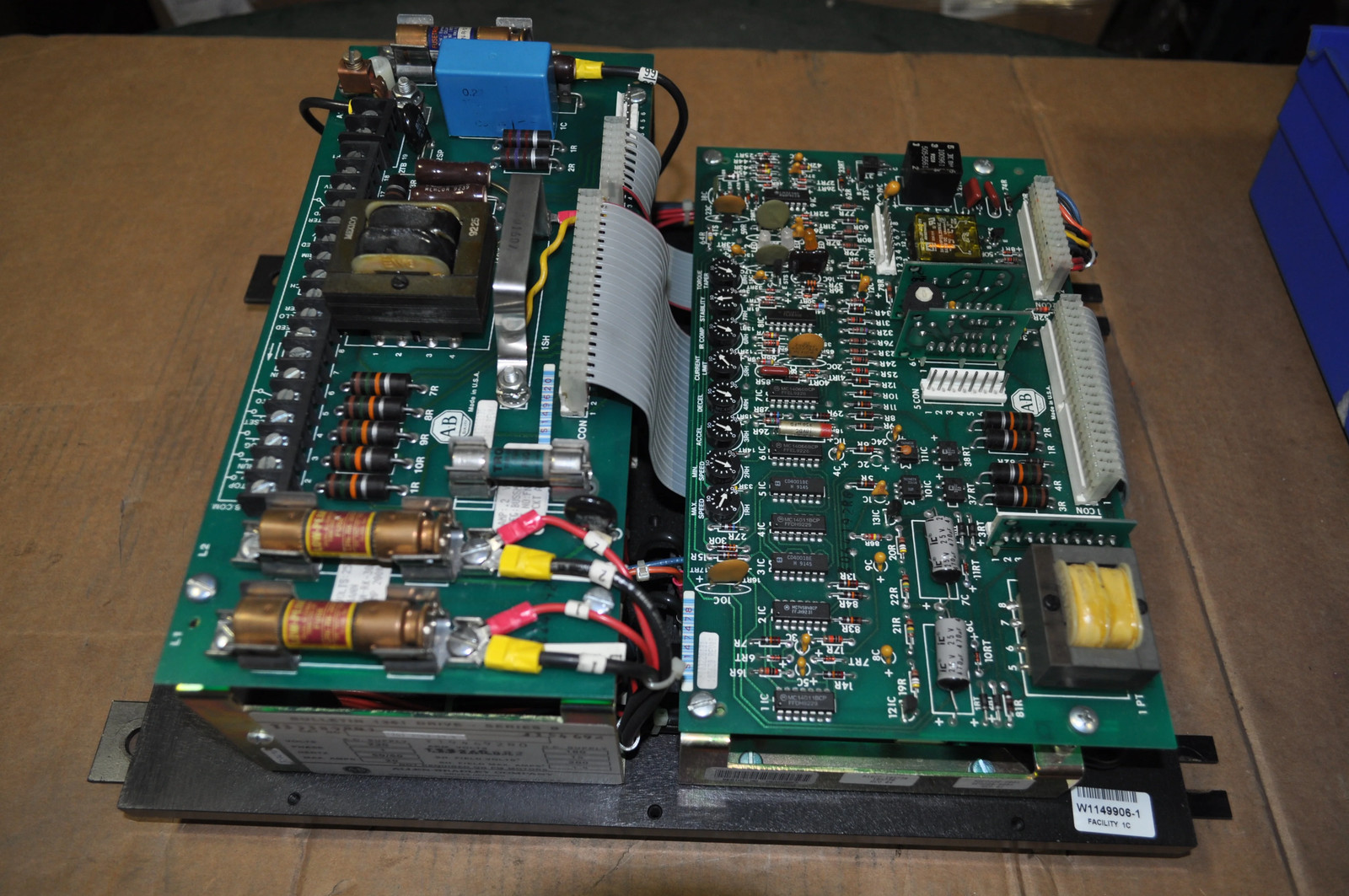 Allen Bradley 1361-DO62-19-5 /B DC Motor Drive 1Ph 230VAC 20A Input, 180V Arm 20