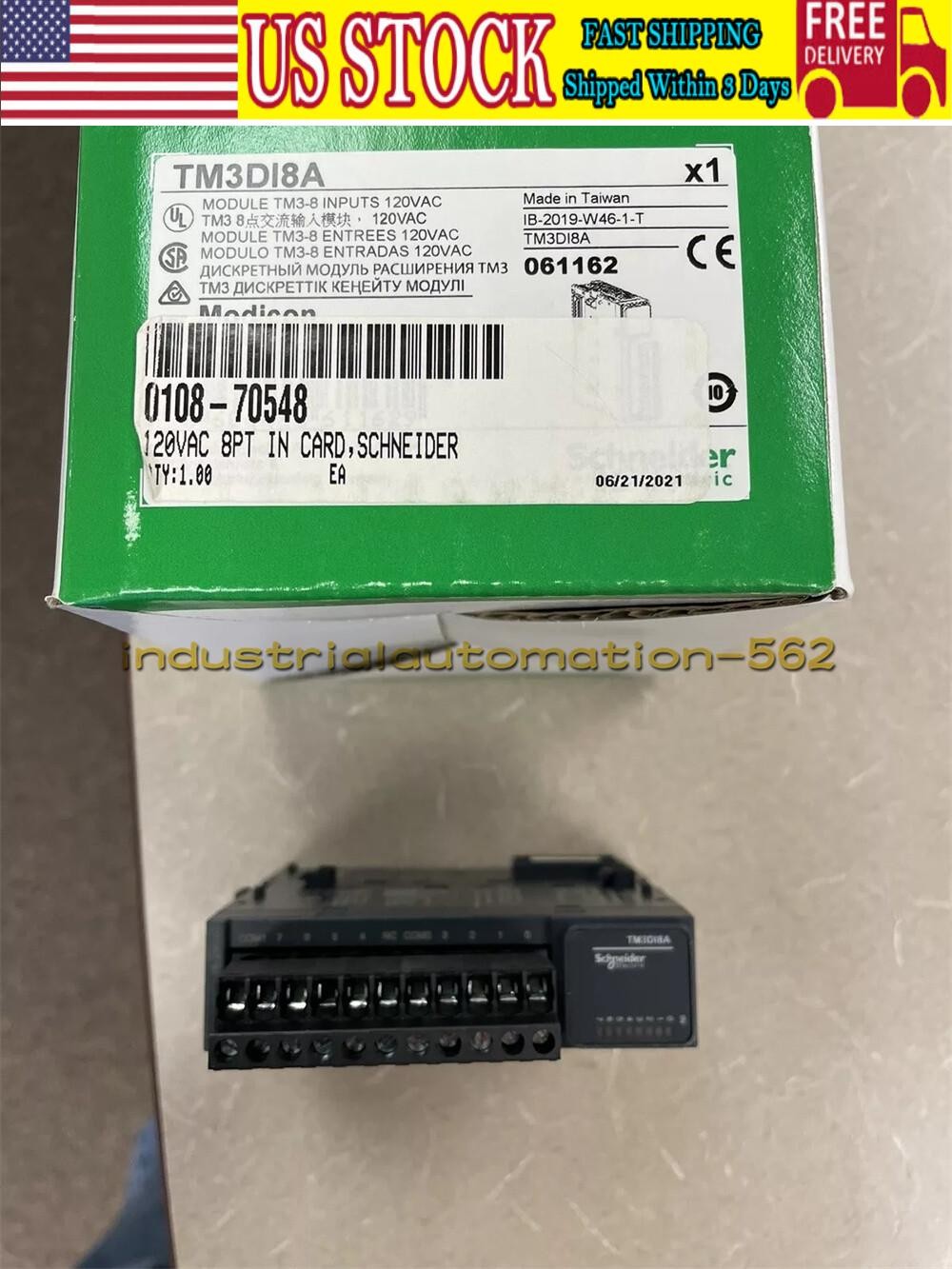 New & Genuine TM3DI8A PLC Module In Box Fast Ship 1PCS