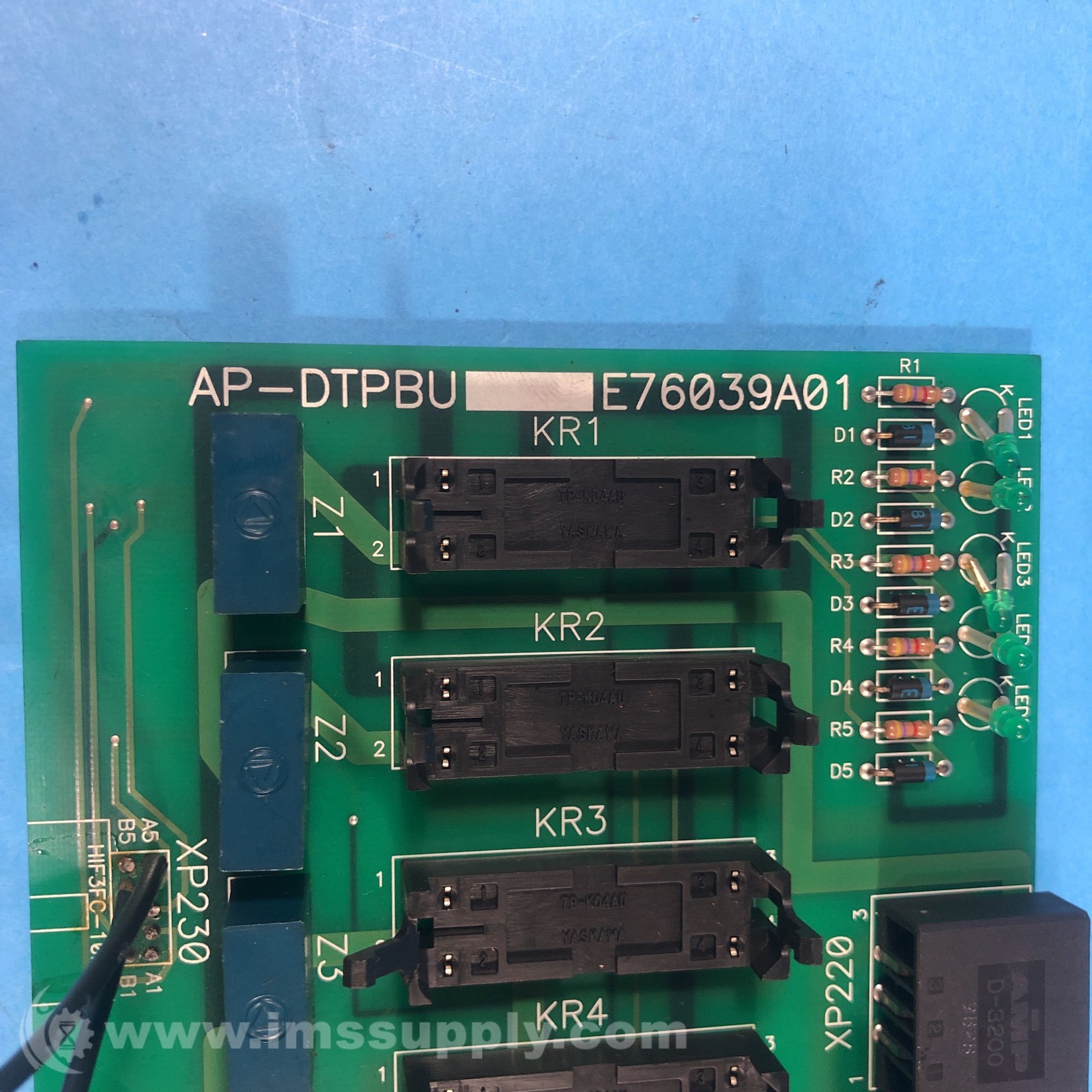 Mori Seiki AP-DTPBU-E76039A01 Relay Board 1723