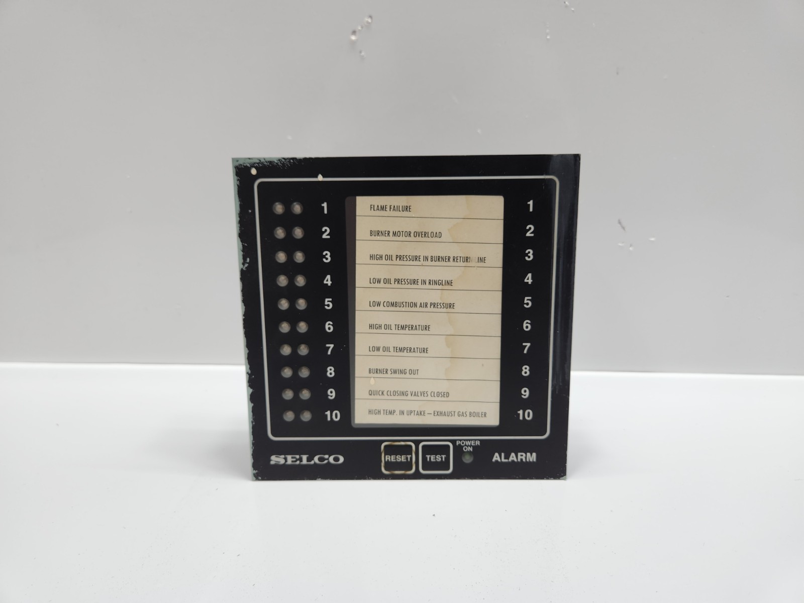 SELCO M1000.0080 ALARM MONITOR UNIT