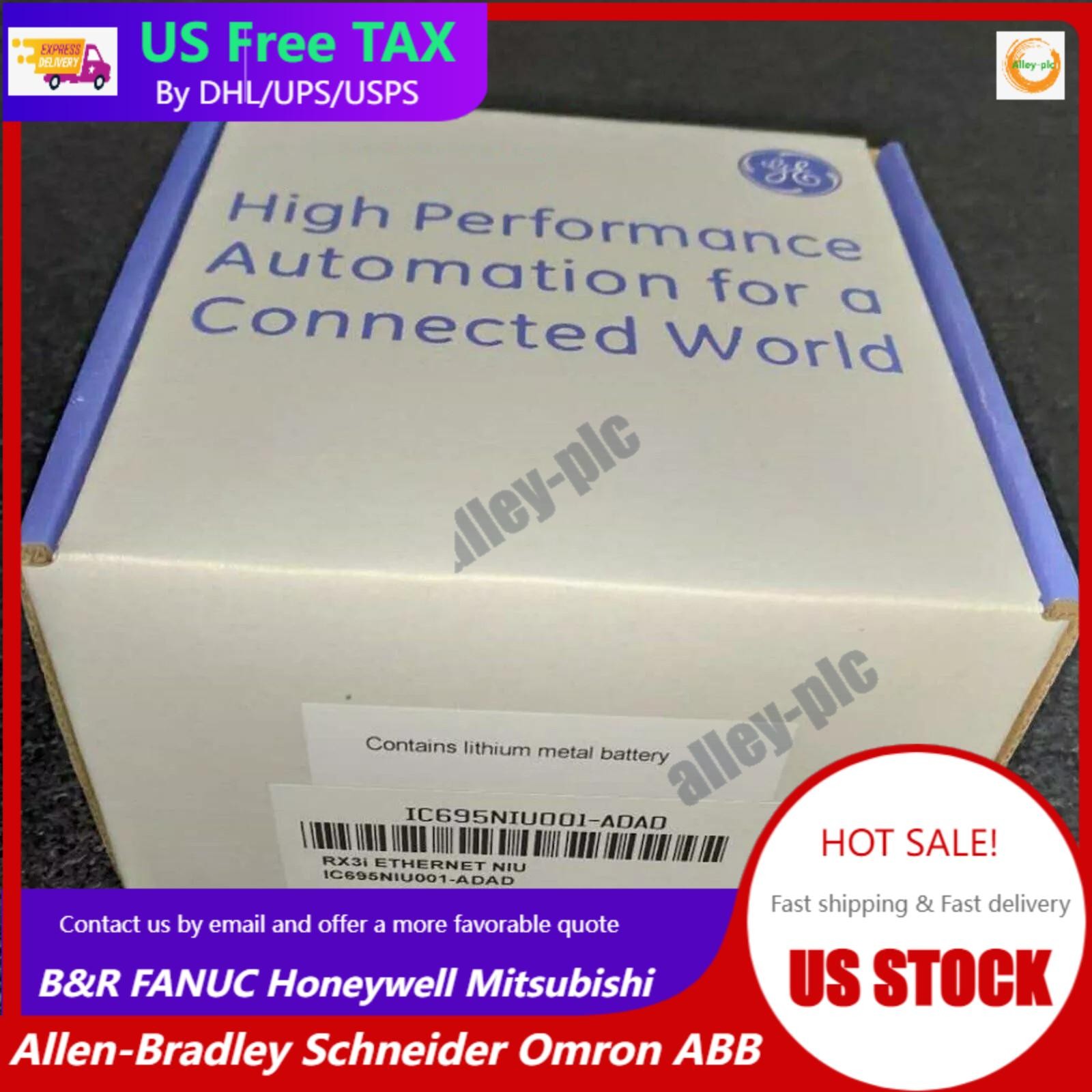 1PC New IC695NIU001 GE Fanuc Ethernet Network Interface Unit Expedited Shipping!