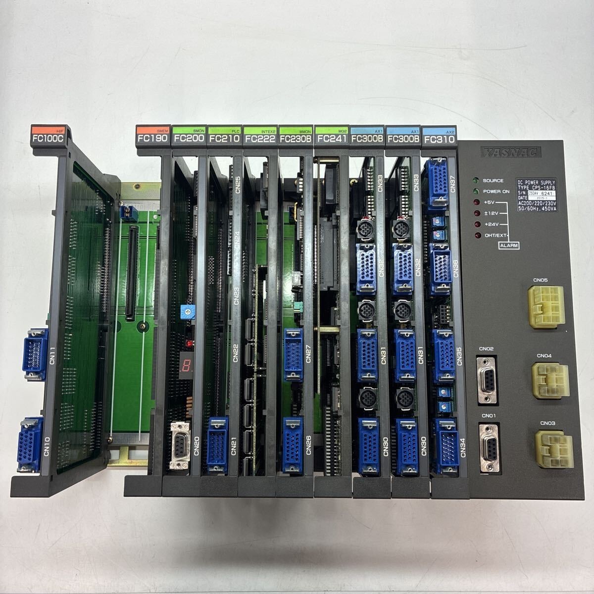 YASKAWA PLC Controller with CPS-16FB DC Power Supply Pulled from working machine