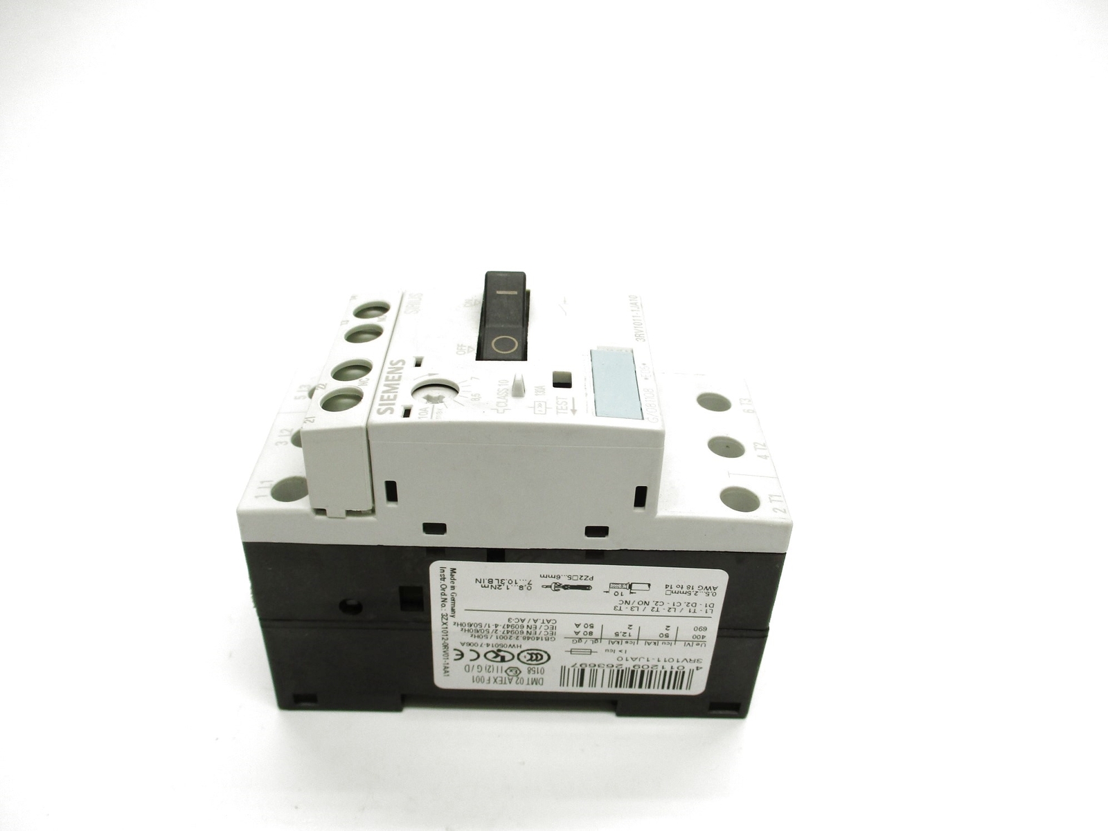 SIEMENS 3RV1011-1JA10 690V 7-10A NSNP