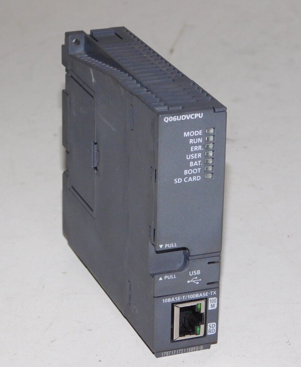 Mitsubishi Electric Q06UDVCPU Melsec-Q High Speed Universal CPU Controller Unit