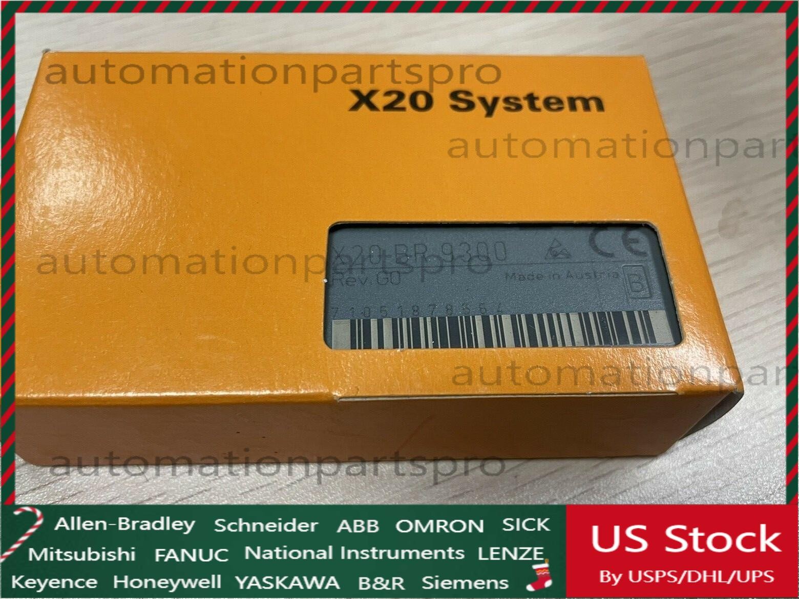 US Free TAX B&R X20BR9300 PLC Module New One X20 BR 9300