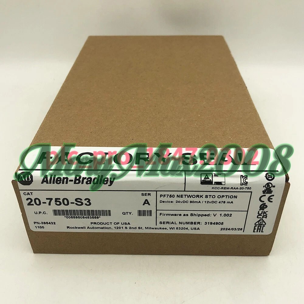 20-750-S3 1PCS Brand New AB 20-750-S3 SER A Deliver quickly