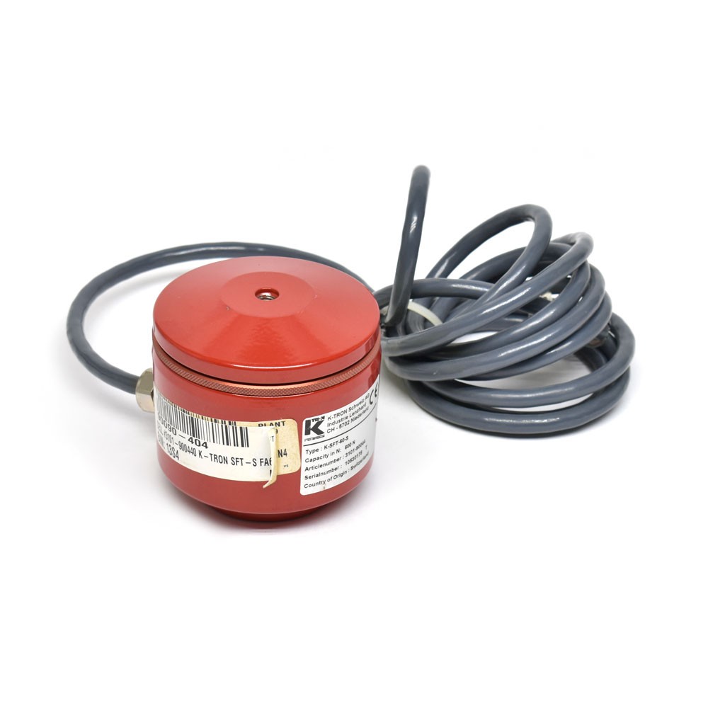 K-Tron K-SFT-60-S Load Cell Smart Force Transducer 600 N 1:8,000,000 3101-90044