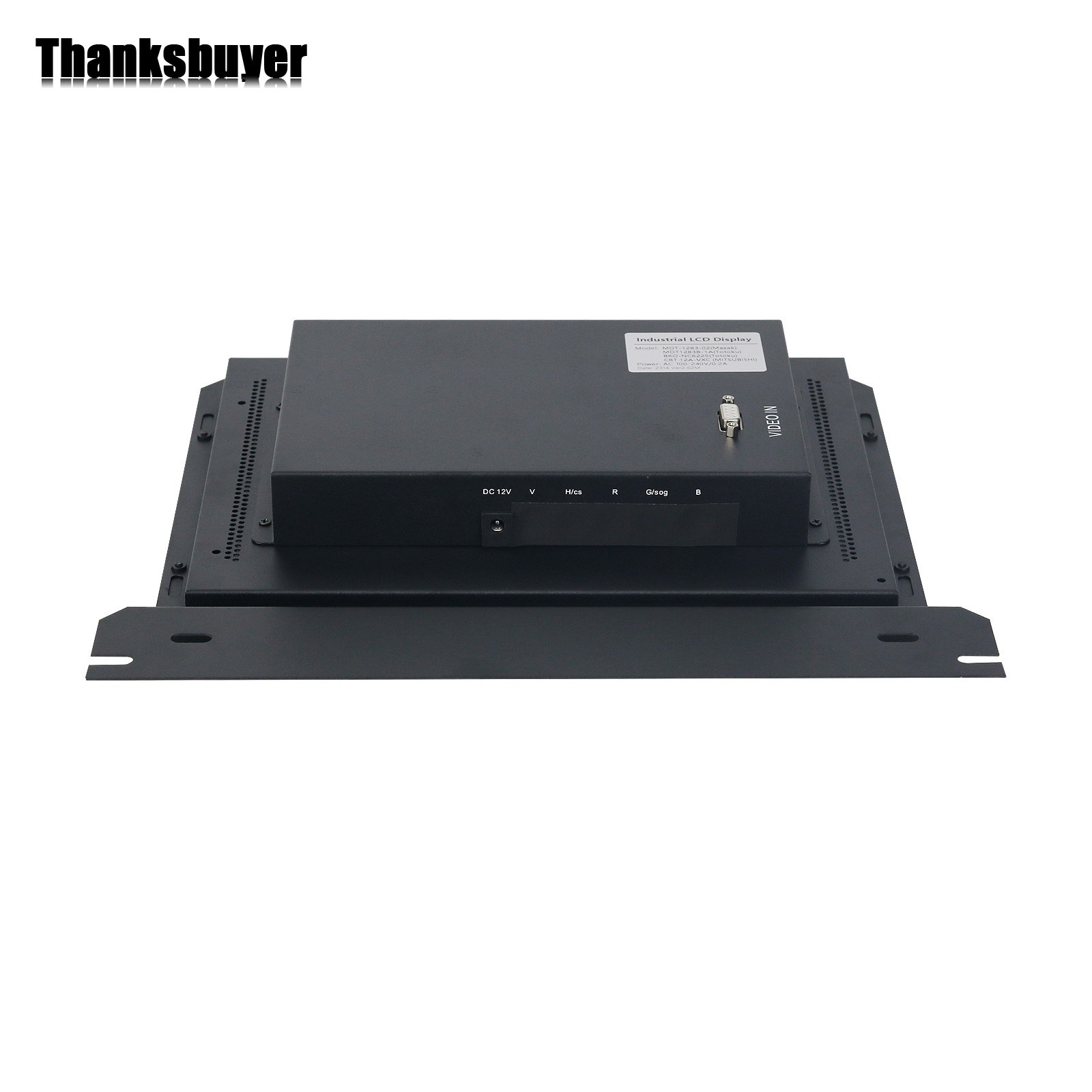 MDT-1283-02 12” CRT Monitor Display Screen Monochrome Amber for Mazak Monitor