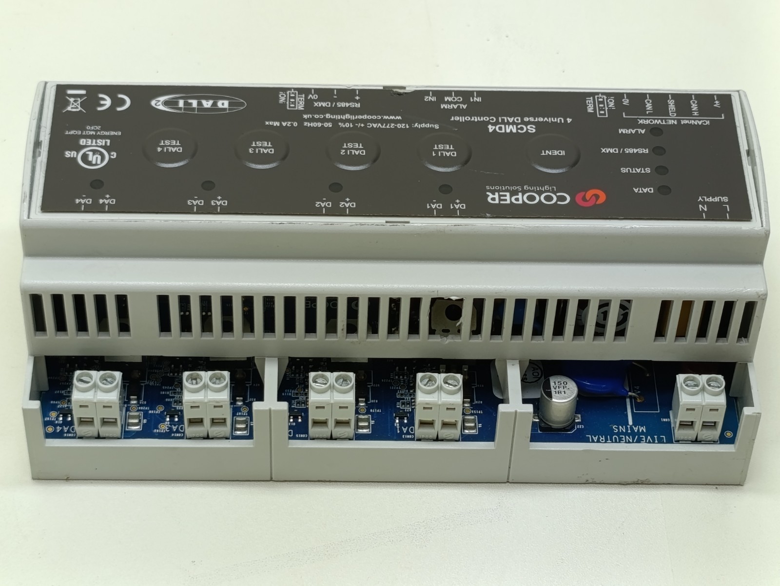 Cooper Lighting Solutions SCMD4 / 4 Universe DALI Control & Tested