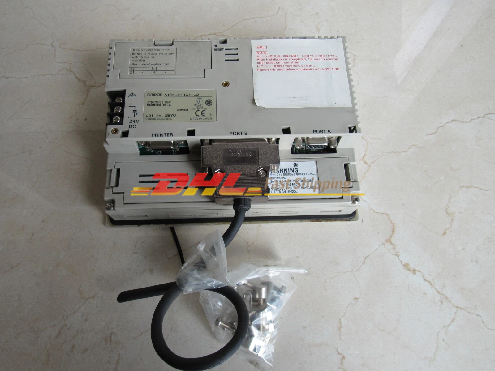 Omron Monitor NT31-ST121-V2 Lot #3591 Listed by Greg