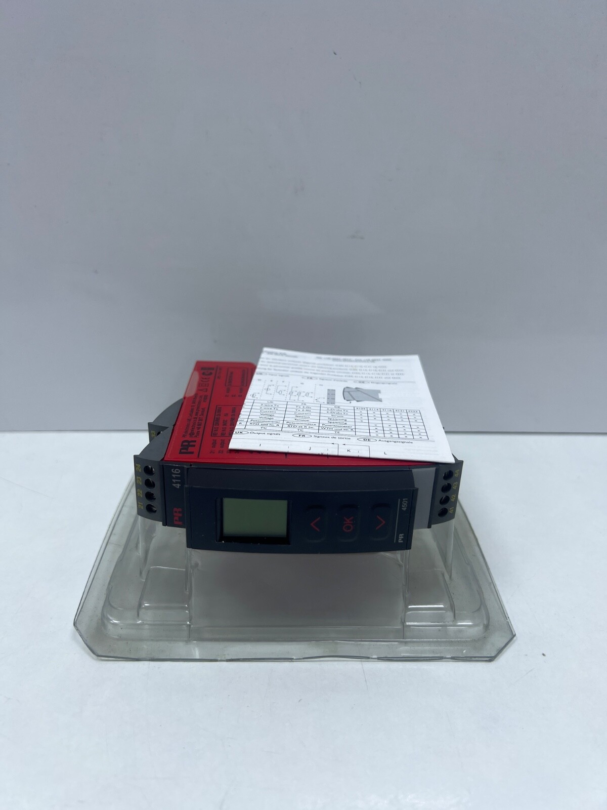 PR ELECTRONICS 4116 UNIVERSAL TRANSMITTER + PR 4501 DISPLAY