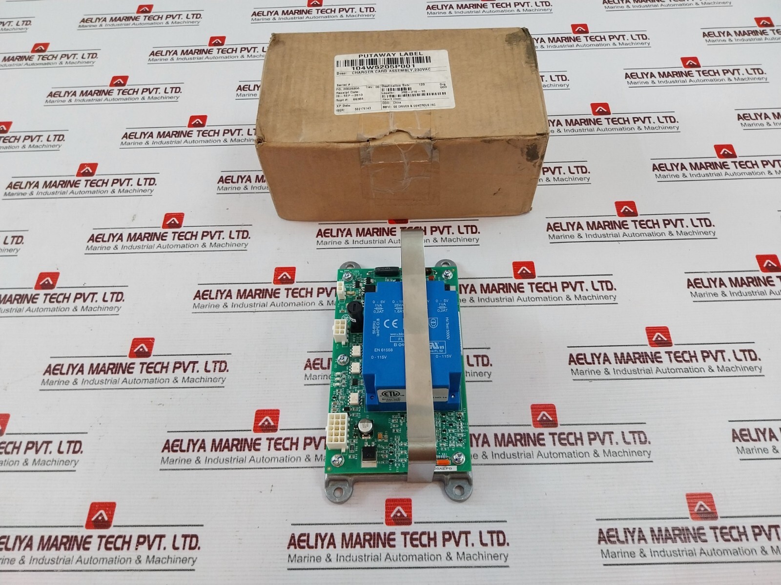 General Electric 151X1225EK01PC03R 8 Charger Card Assembly, 230VAC Type 6