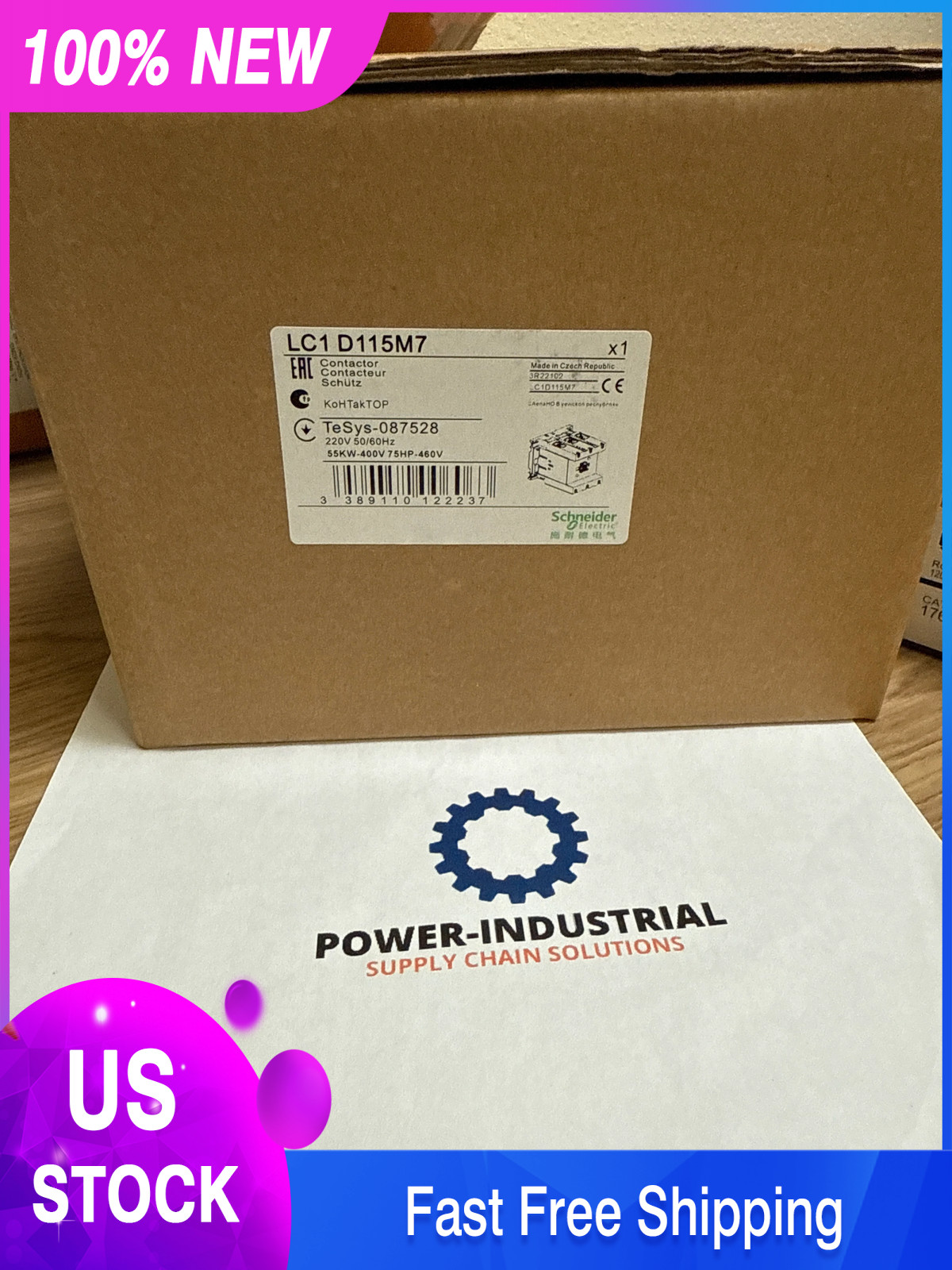 Schneider Electric LC1D115M7