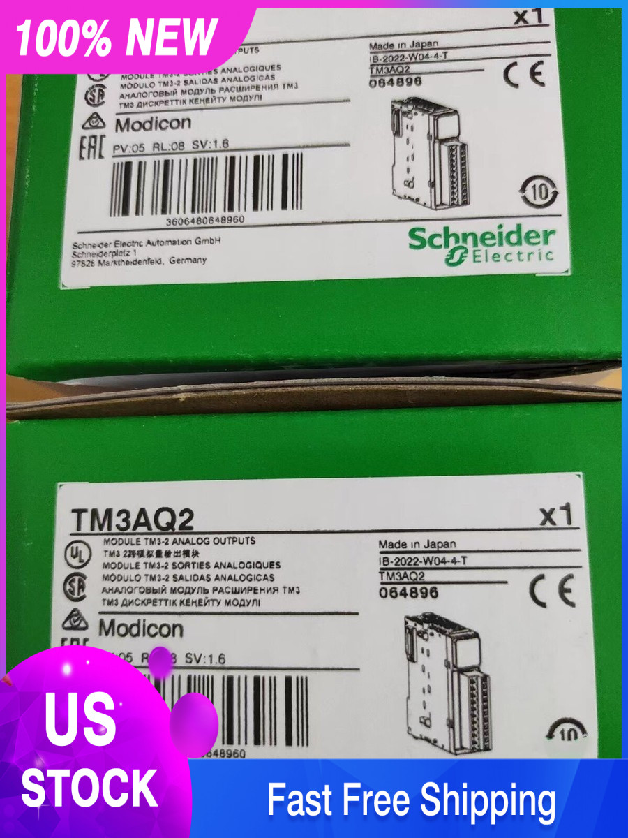 1pc New In Box SCHNEIDER TM3AQ2 Analog Output Module free shipping