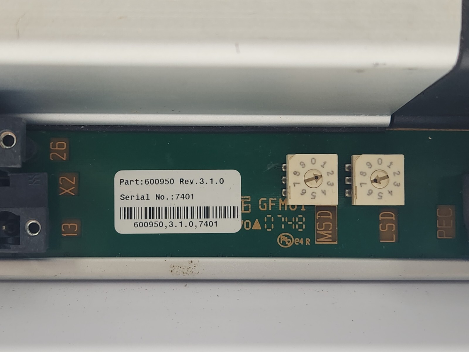 KONGSBERG RDIOR400 REMOTE DIGITAL INPUT/OUTPUT AND RELAY MODULE 600950 REV 3.1.0