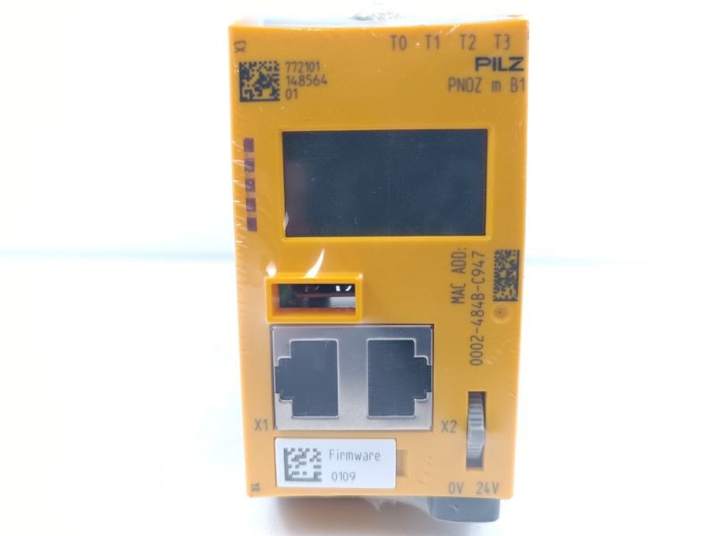 Pilz PNOZ with B1 Safety Relay ID No. 772101 FW: 0109 UNUSED & ORIGINAL PACKAGING & SEALED