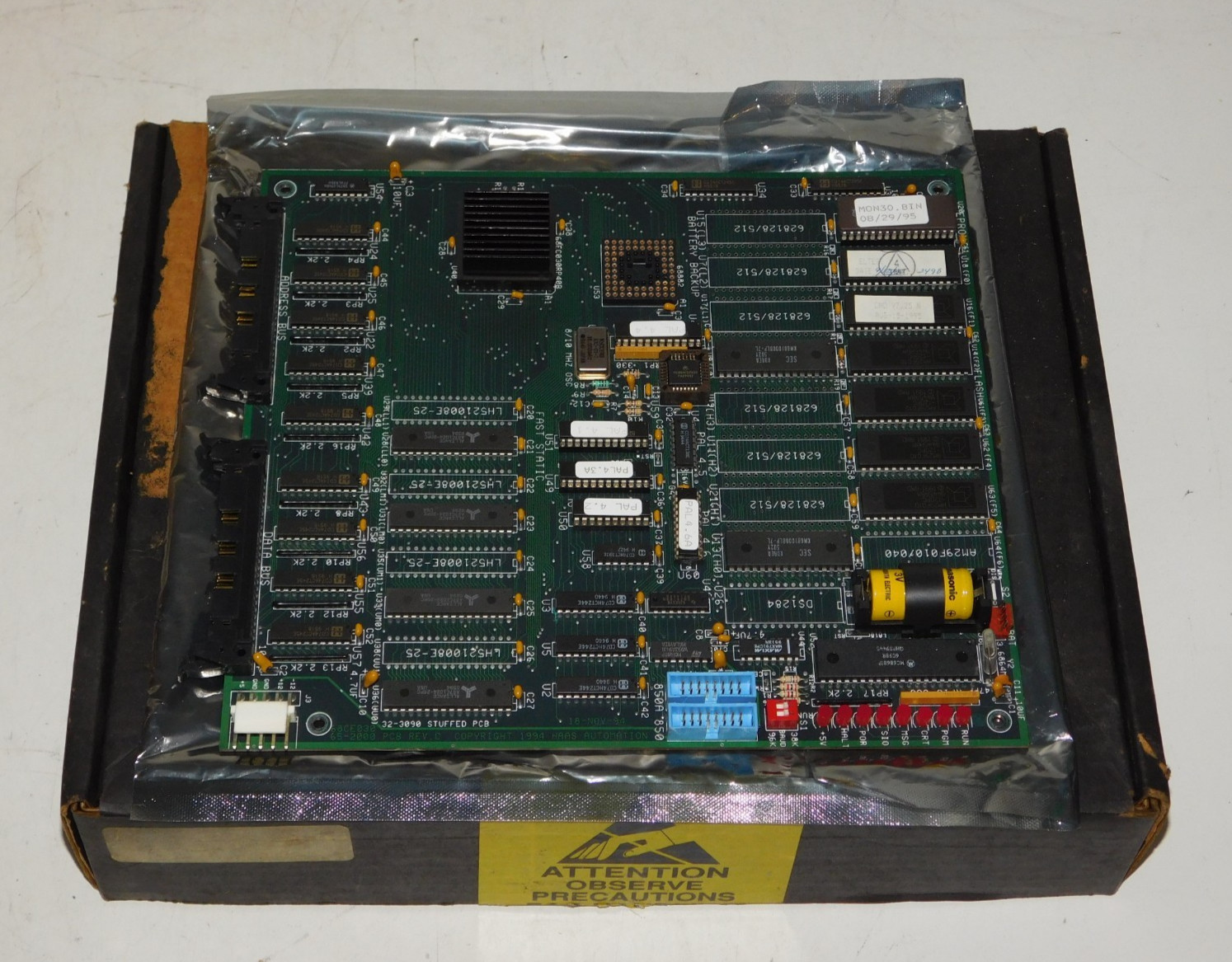 New HAAS Automation 32-3090 Rev C PCB Circuit Board 65-2000 Control Card 69CE030