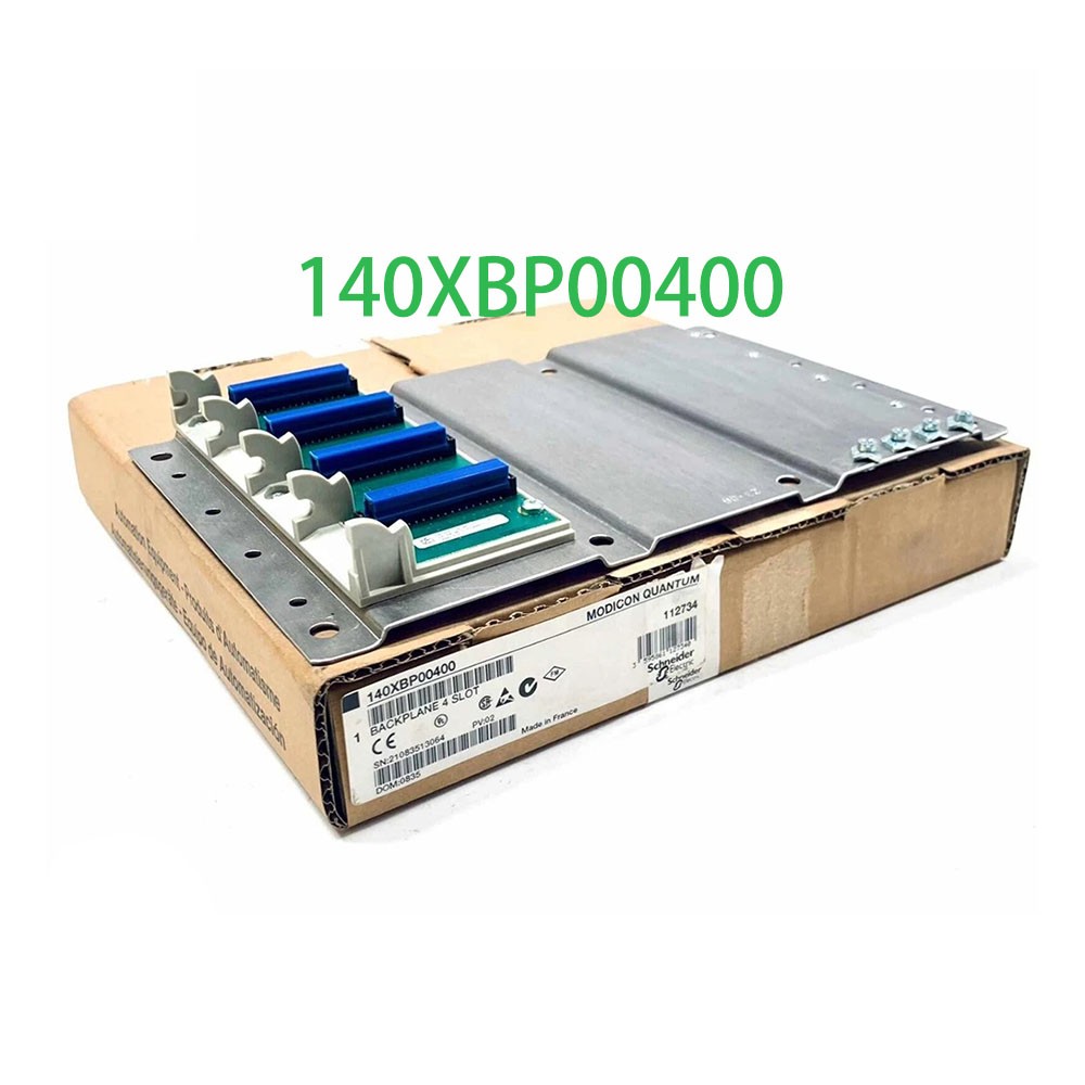 Schneide Brand new Modicon Quantum series 4-slot rack backplane 140XBP00400