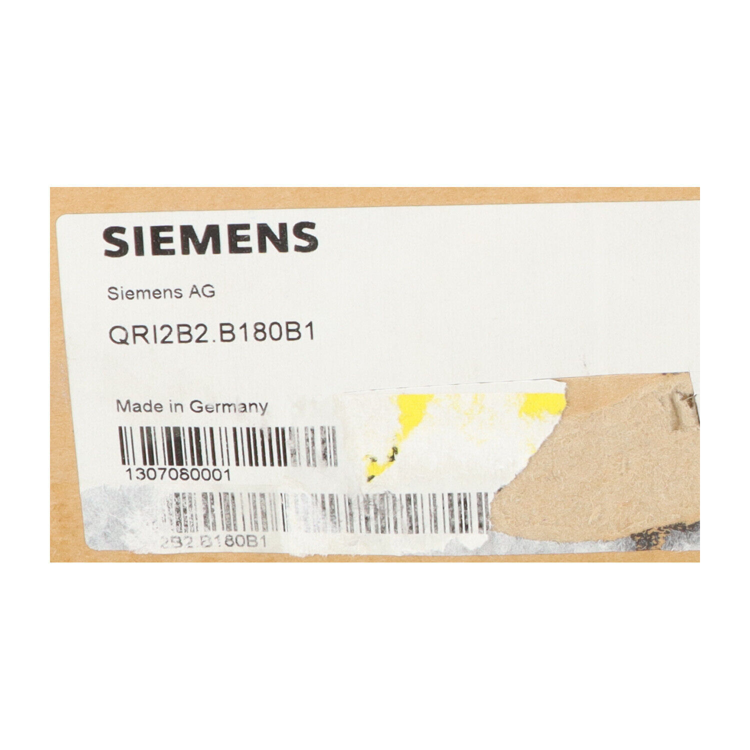 Siemens QRI2B2.B180B1 New NFP